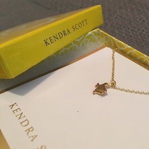 Kendra Scott 17” Gold Texas Necklace